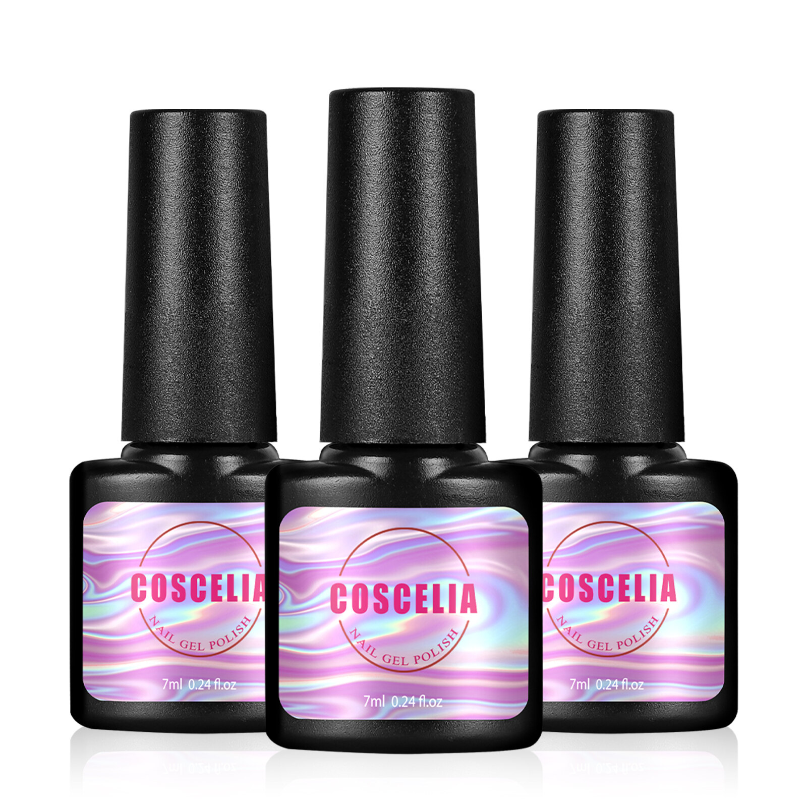 COSCELIA 36W UV LED Lamp Nail Lacquer 8ml 10 Color Gel Polish Nail Decoration Set Nail Art Kit Manicure Tool