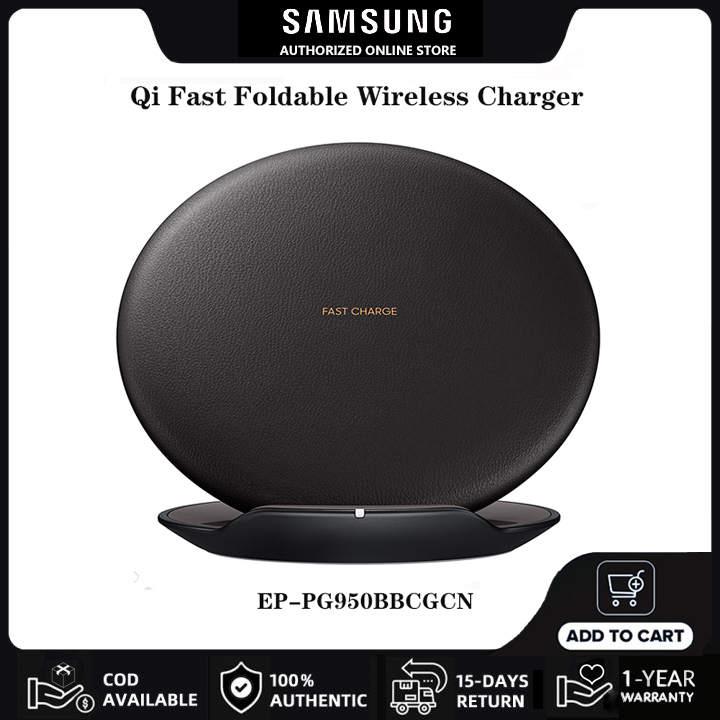 Samsung Wireless Charger Foldable Qi Smart Quick Charging Adapter For Samsung Galaxy S10 S9 S8 Note Note10