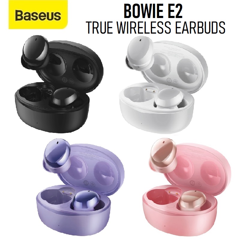 Baseus Bowie E2 True Wireless Earbuds Mini Bluetooth Earphone TWS Headset with Mic
