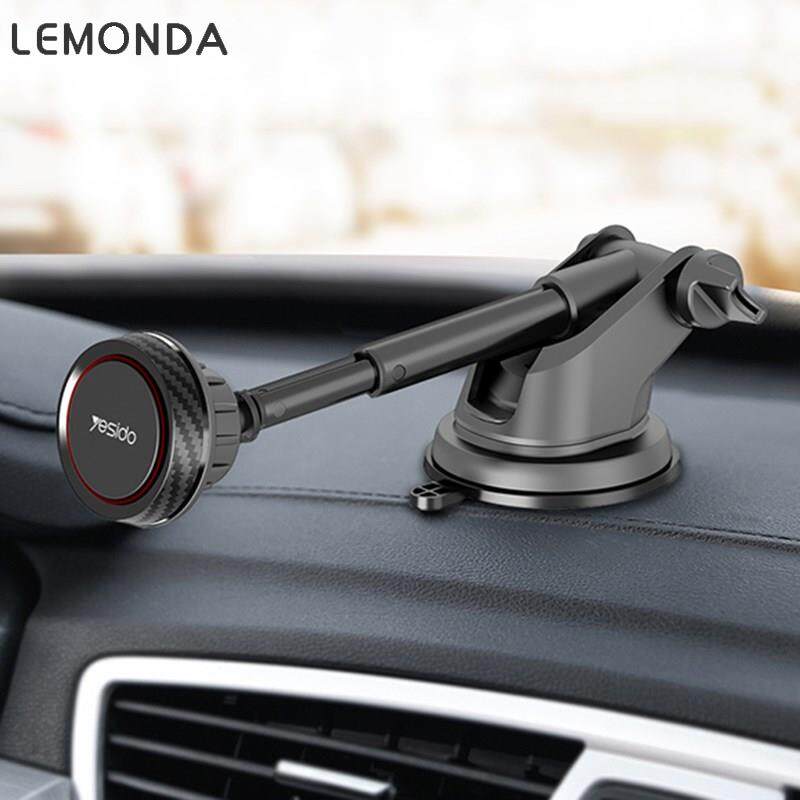 LEMONDA YESIDO C67 Universal Dashboard Magnetic Car Phone Holder Mount Stand for 4-7.9 inches